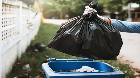 تصویر 3 از قیمت عالی + فروش پلاستیک زباله مشکی